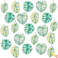 32 Pcs Cute Non Slip Bathtub Stickers for Shower Colorful Bathroom Anti Slip Shower Stickers Floor Applique Adhesive Decals with Scraper for Bathtub Bathroom Floor Pools(Monstera Deliciosa) by Fullhawl