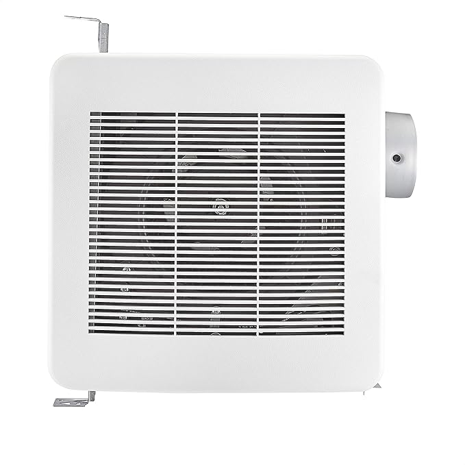 Amazon Basics AB-BV100 Bathroom Exhaust Fan, 110 CFM, 1.0 Sone, Ultra Quiet Operation, ENERGY STAR Certified, White - Image 2