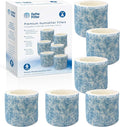Fette Filter - Upgraded Blue Mesh Treated Layer Humidifier Wicking Filters Compatible with Honeywell HAC-504AW, Filter A for Models HAC-504, HAC-504AW, HCM 350 and Other Cool Mist Models - Pack of 6 by Fette+Filter