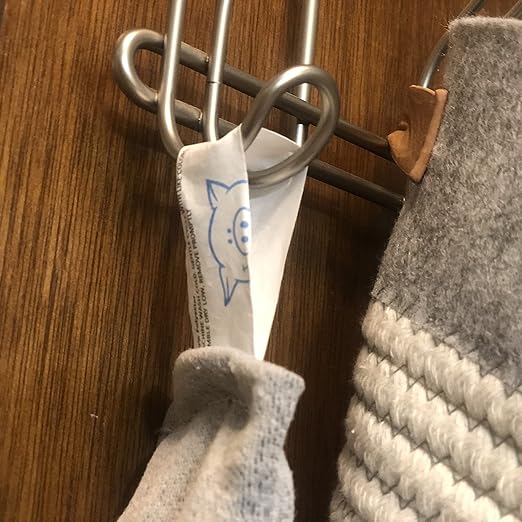 PIG Dryer-Safe Reusable Water Absorbent Sock - 2 Pack - 3" x 38" - Absorbs Up to 34 oz per Sock - Gray - PM50672 - Image 10