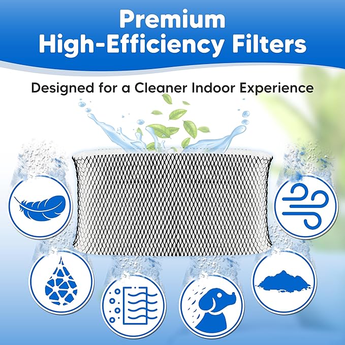 HWF75 Humidifier Filter D Replacement for Holmes Air Purifier Filter Type D - Compatible with Holmes Humidifier Wick Filters HWF 75 HWF-75 SF221 HCM-6009 SCM3609 SCM3755C HM3500 HC-14 SCM3501 3500 - Image 5