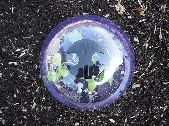 6-Pack! GrowAway Medium Reusable Plastic Mini Greenhouse, Cloche Dome, Plant Covers for Frost Guard Freeze Protection Outdoors, Garden Tools and Accessories - 10.24"Diam. x 7.48"H - Image 3
