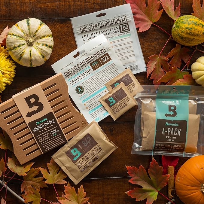 Boveda Cedar Wood Humidity Pack Holder for Storage Box - For Use With Two Size 60 Boveda Packs (Sold Separately) - Includes Magnetic and Removable Tape Mounting Kits – 1 Count - Image 3