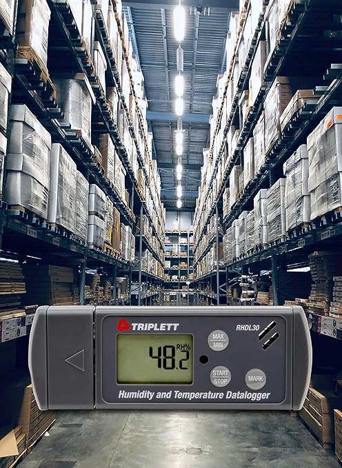 Triplett RHDL30 Temperature / Humidity PDF Data Logger with Certificate of Traceability to NIST - Record 24,000 Readings Each - Image 5