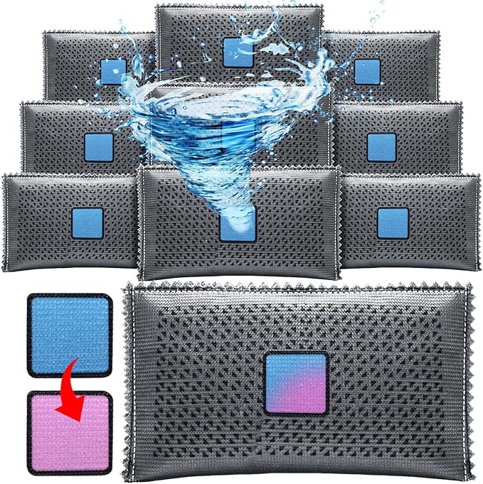 Timgle 10 Pcs 200g Rechargeable Desiccant Packs for Storage Silica Gel Packets Dry Moisture Absorbers Bags Reusable Desiccant Car Dehumidifiers Bag for Closet Home Car Moisture Absorbing by Timgle
