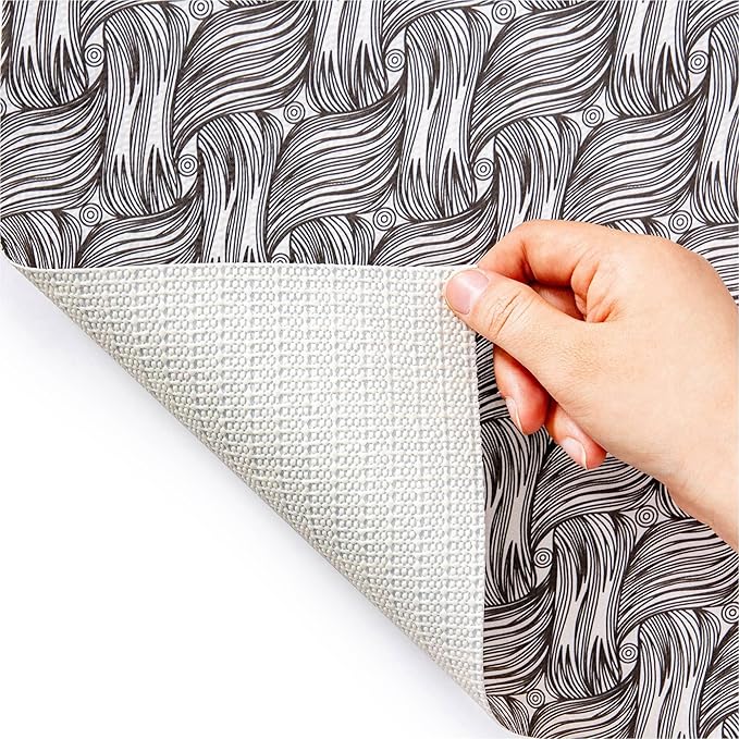 Cabinet Liners 5Rolls 18 x 96 Inch Wide Non Adhesive Kitchen Drawer Liner, Waterproof Shelf Liner Durable Anti-Slip for Kitchen Cabinets Shelf Liner Oil-Proof - Image 6