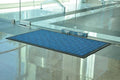 Kempf Water Retainer Front Door Mat, 24” x 36”, Blue, Outdoor Indoor Entrance, Non-Slip, Low Profile, Natural Rubber Doormat, Traps Dirt and Moisture by Kempf
