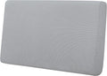 Easy-Going Stretch Loveseat Cushion Cover Sofa Cushion Furniture Protector Sofa Seat Sofa Slipcover Sofa Cover Soft Flexibility with Elastic Bottom(Loveseat Cushion, Silver Gray) by Easy-Going