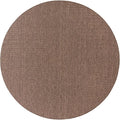 Unique Loom Collection Casual Transitional Solid Heathered Indoor/Outdoor Flatweave Area Rug (13' Round, Light Brown/Ivory) by UniqueLoom