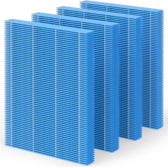SAKEGDY 4 Packs MD1-0034 Replacement Humidifier Wick Filters Compatible with Vornado EVAP2, EVAP40, EV100, EV200, EVDC300, EVDC500, and EVDC505 Evaporative Humidifiers by SAKEGDY