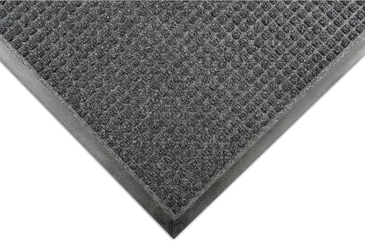 NoTrax 3'x10' Guzzler Commerical-Grade Entrance Mat, Dirt and Moisture Control, Rubber-Backed, Indoor/Outdoor, Charcoal, 166 by NOTRAX%C2%AEPREMIUMFLOORMATTING