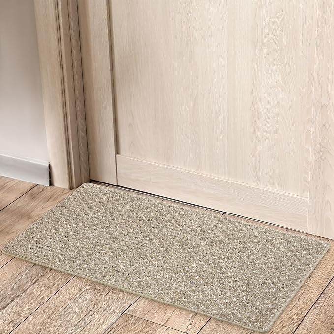 PURE ERA Carpet Stair Tread Landing Mat Tape Free Self Adhesive Non Slip Skid Resistant Indoor Doormat Area Rug Floor Mat for Kitchen Bathroom Workstations Washable 2' X 3' - Image 7