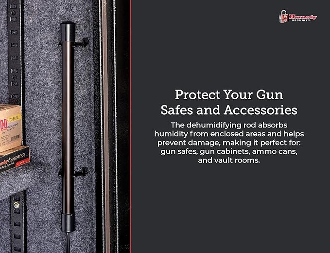 Hornady 95903 Electronic Gun Safe Dehumidifier Rod (12"),Black - Image 6