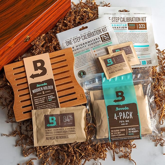 Boveda for Cigars | One-Step Calibration Kit | Preloaded with 75% RH Humidity Control Pack | Precise Salt Test for Digital and Analog Hygrometers and Humidity Sensors | 1-count - Image 4