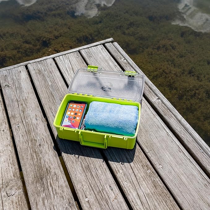 geckobrands Waterproof Dry Box with Silicone Liner – Durable, Dust-Proof, Crush-Proof Storage for Electronics and Gear - Image 5