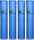 AMERIQUE Premium Heavy Duty Foam Flooring Underlayment 1.5MM Padding with Vapor Barrier & Tape, Coverage: 800 sq. ft, Royal Blue, Square Feet by AMERIQUE