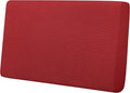 Easy-Going Stretch Loveseat Cushion Cover Sofa Cushion Furniture Protector Sofa Seat Sofa Slipcover Sofa Cover Soft Flexibility with Elastic Bottom(Loveseat Cushion, Christmas Red) by Easy-Going