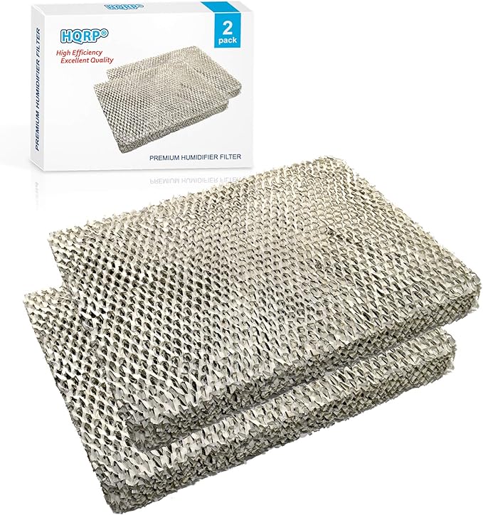 HQRP 2-Pack Water Filter Compatible with Trane/American Standard BAYPAD02A1310A; HUMD300A / HUMD500A / THUMD300ABA00B / THUMD500APA00B Humidifiers 10"x13" by HQRP