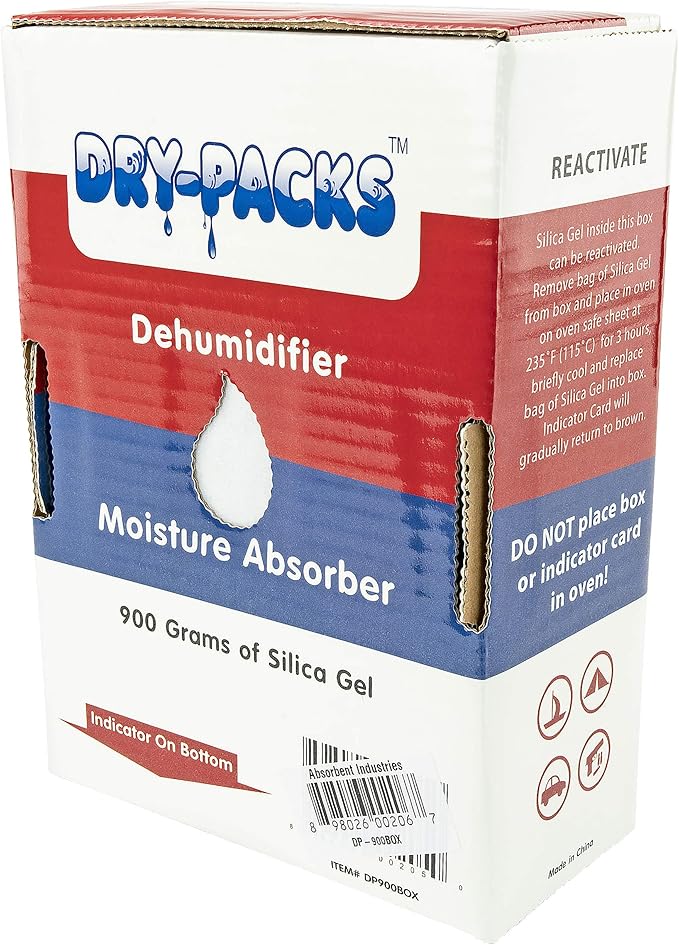 Dry-Packs 900 Gram Dehumidifying Box – Reusable Moisture Absorber for Storage, Safes, and Containers - Image 2