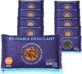 BIRDROCK HOME Reusable Desiccant Pack 100g (10-Pack) – Silica Gel Moisture Absorber & Humidity Control Packs for Electronics, Camera Bags, Gun Safes, Luggage & Storage by BIRDROCKHOME
