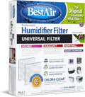 BestAir ALL-1-PDQ-5 Universal Extended Life Humidifier Replacement Paper Wick Filter, For Duracraft Humidifiers, 7.2" x 9.6" x 1.9", Single Pack (2 Filters) by FreudenbergFiltrationTechnologies