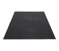 Guardian Floor Protection EGDFB030504 EcoGuard Diamond Indoor Wiper Floor Mat, Recycled Plactic and Rubber, 3" Length, 5' Width, Charcoal Black by GuardianFloorProtection