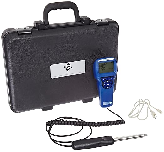 TSI 9535 VelociCalc Air Velocity Meter with Straight Probe, no Humidity Sensor by TSI