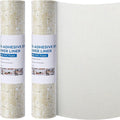 Shelf Liner 20 x 72 Inch 2 Rolls Shelf Liner Non Adhesive, Drawer Liner Non Slip Kitchen Mat Waterproof Oil-Proof for Kitchen Cabinet, Shelves, Refrigerator, Storage, Desks, Easy to Trim by DwellAid