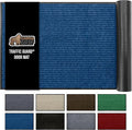 GORILLA GRIP Waterproof Traffic Guard Door Mat, 72x48, Heavy Duty Entryway Mats, Strong Backing Commercial Utility Rugs for Office Hallway, Garage Floor and Home, Low Profile Carpet Runner, Blue by GorillaGrip
