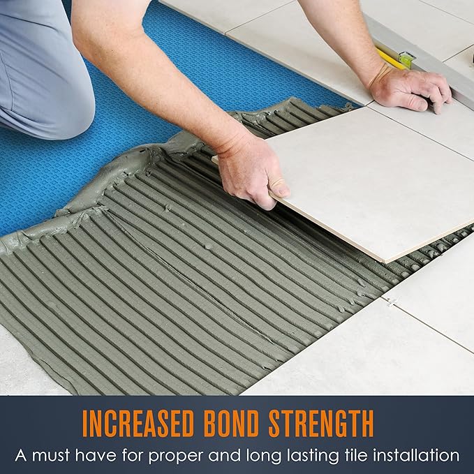 Houseables Uncoupling Membrane, Tile Underlayment, Tile Membrane, Flooring Underlayment, for Floor, Decoupling, Anti Fracture, Waterproof, Anti Crack, Vapor, 1/8" Thick, 3.3 ft x 46.2 ft / 154 Sq Ft - Image 7