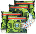 Gun Safe Dehumidifier Camouflage - Rechargeable Desiccant Dehumidifier Bags - Reusable & Absorbs Moisture & Humidity - 4x Pack by Zarpax