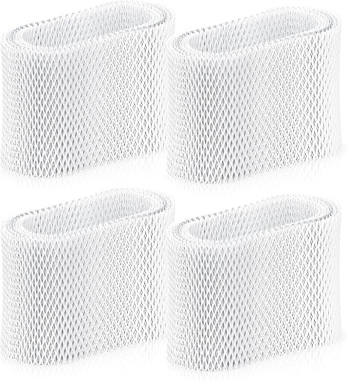 WF2 Humidifier Filter Replacement for Vicks V3500 V3100 V3600 V3900 V3700 VEV320 & Kaz 3020 Cool Mist Humidifiers Pack of 4 by NISHCON