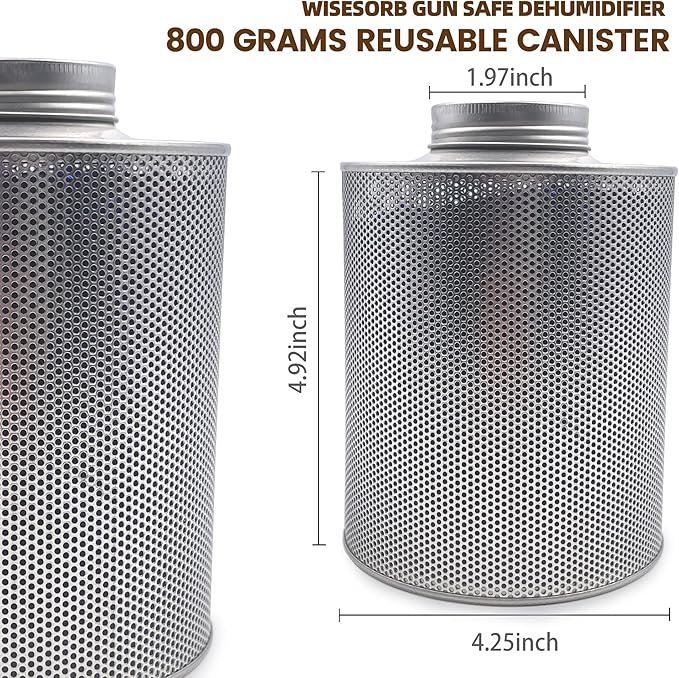800 Gram 16 Pack Gun Safe Dehumidifier, 1.77 LBS Rechargeable Dehumidifier Blue to Pink Silica Gel Desiccant Moisture Absorbers, Dehumidifiers for Room, Bedroom, Safe, Closet, Bathroom, Car - Image 3