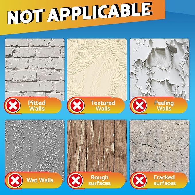 Clear Wall Protector, Electrostatic Wall Protective Film, Transparent Static Cling Plastic Stickers for Kitchen & Office from Bin, Chair Back, Furniture, Door, Dog, Cat 9.84 ft - Image 6