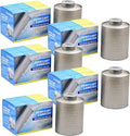 750 Grams 5 Pack Gun Safe Dehumidifier, Reusable Canister Desiccant Dehumidifier, Rechargeable 1.65 Lbs Indicating Silica Gel Orange To Green by Wisesorb