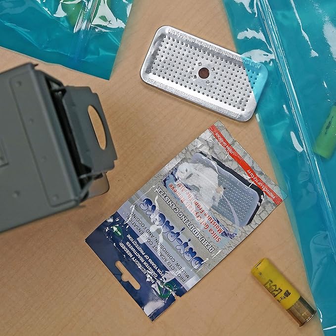 Dry-Packs Indicating Silica Gel 40 Grams in Sturdy Aluminum Dehumidifying Canister - No Cobalt Chloride II - DP40CAN - Image 6