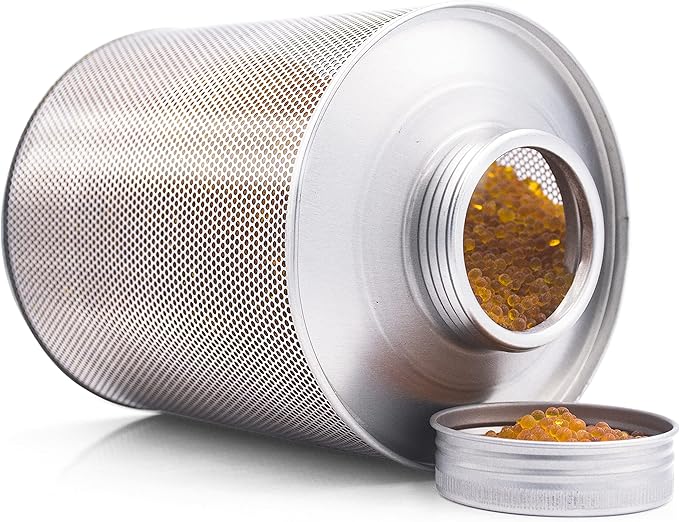 750 Grams 16 Pack Gun Safe Dehumidifier, Reusable Canister Desiccant Dehumidifier, Rechargeable 1.65 Lbs Indicating Silica Gel Orange To Green - Image 6