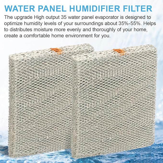 35 Water Panel Humidifier Filter Replacement Made of Aluminum Mesh for AprilAire Humidifier Models 350, 360, 560, 560A, 568, 600, 600A, 600M, 700, 700A, 700M, 760, 760A, 768 (2Pack) - Image 5