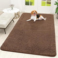 OLANLY Dog Door Mat for Muddy Paws 70x46, Absorbs Moisture and Dirt, Absorbent Non-Slip Washable Doormat, Quick Dry Chenille Mud Mat for Dogs, Entry Indoor Entryway Carpet for Inside Floor, Mocha by OLANLY