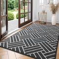 OLANLY Large Indoor Door Mat, 59x35 Inch, Dirt Resistant and Absorbent, Non-Slip Rubber Backing Floor Mats, Easy Clean Low-Profile Doormat for Entryway, Front Door, and Inside Entrance, Charcoal by OLANLY