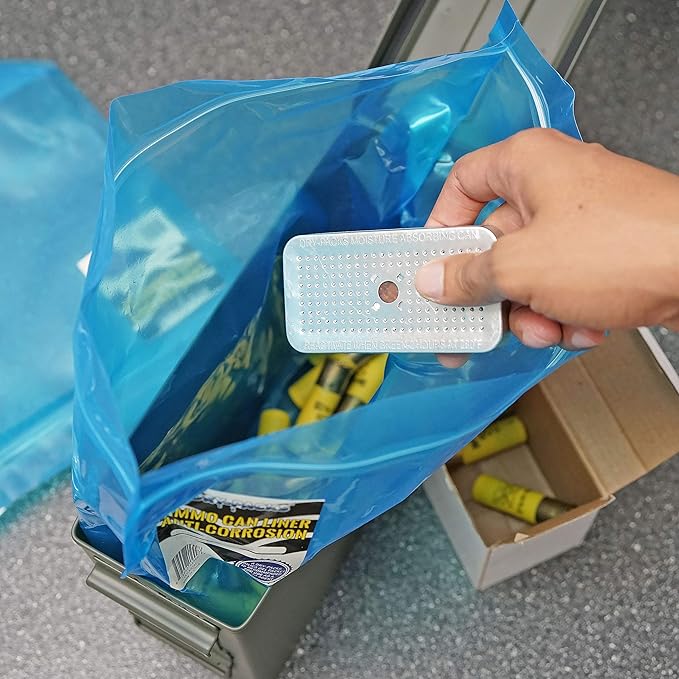 Dry-Packs Indicating Silica Gel 40 Grams in Sturdy Aluminum Dehumidifying Canister - No Cobalt Chloride II - DP40CAN - Image 4