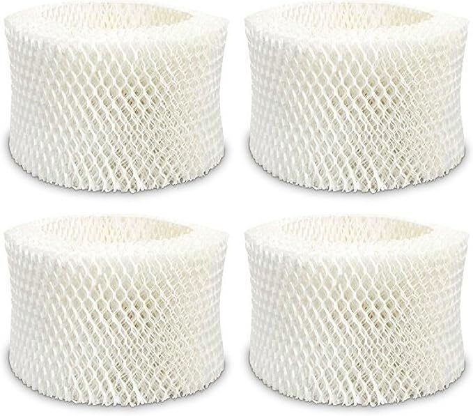 Nispira Humidifier Wick Replacement Filter Compatible with Honeywell HAC-504 HAC-504AW. Fits HCM-350 Series, HEV355, HCM-315T, HCM-300T, HEV312, HCM-710, 4 Packs by Nispira