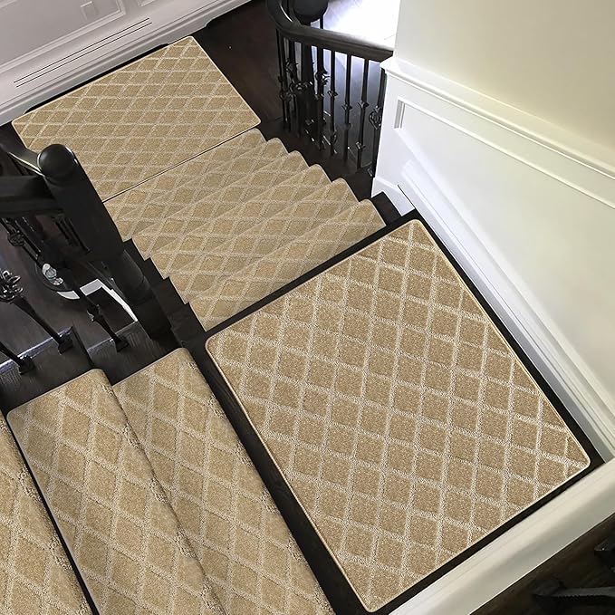 PURE ERA Carpet Stair Tread Landing Mat Tape Free Self Adhesive Non Slip Skid Resistant Indoor Doormat Area Rug Floor Mat for Kitchen Bathroom Workstations Washable 2' X 3' - Image 6
