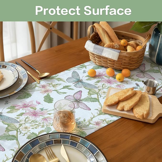 Shelf and Drawer Liner for Kitchen Cabinet Non-Adhesive Strong Grip Floral Shelf Liner Non-Slip Drawer Liner Waterproof Easy Install Cabinet Liner for Drawer Cupboard Table Shelves 12IN×16.4FT - Image 4