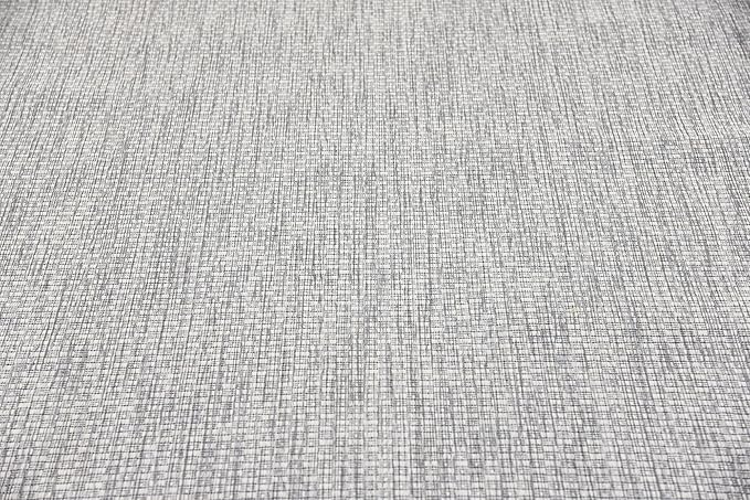 Unique Loom Collection Casual Transitional Solid Heathered Indoor/Outdoor Flatweave Area Rug (9' x 12' Rectangle, Light Gray/Ivory) - Image 6