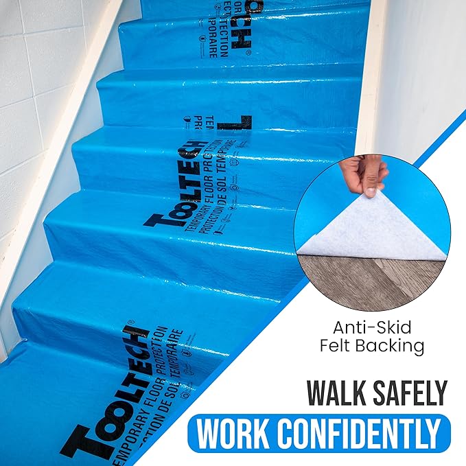 Temporary Floor Protection for Renovation, Painting, Construction - 40" x 90 ft, Covers 1800 sqft - Image 4