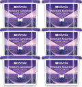 Moisture Absorbers 6 Packs, 10.8OZ Lavender Vanilla Efficient Humidity Absorber ＆ Odor Eliminator Boxes, Refillable Car Dehumidifier for Closet, Bathroom, Basement＆ RV by MoistureAbsorbers