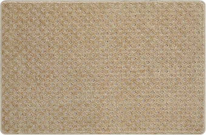 PURE ERA Carpet Stair Tread Landing Mat Tape Free Self Adhesive Non Slip Skid Resistant Indoor Doormat Area Rug Floor Mat for Kitchen Bathroom Workstations Washable 2' X 3' by PUREERA