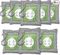 8 Pack Bamboo Charcoal Air Purifying Bag, Activated Charcoal Bags Odor Absorber, Moisture Absorber, Natural Car Air Freshener, Shoe Deodorizer, Odor Eliminators For Home, Pet, Closet, Car by VITSCAN