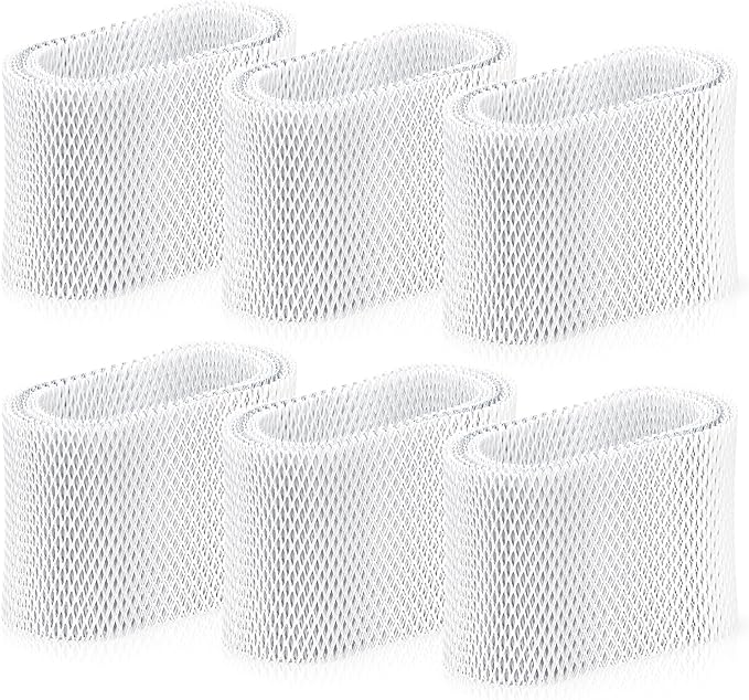 WF2 Humidifier Filter Replacement for Vicks V3500 V3100 V3600 V3900 V3700 VEV320 & Kaz 3020 Cool Mist Humidifiers Pack of 6, By NISHCON by NISHCON